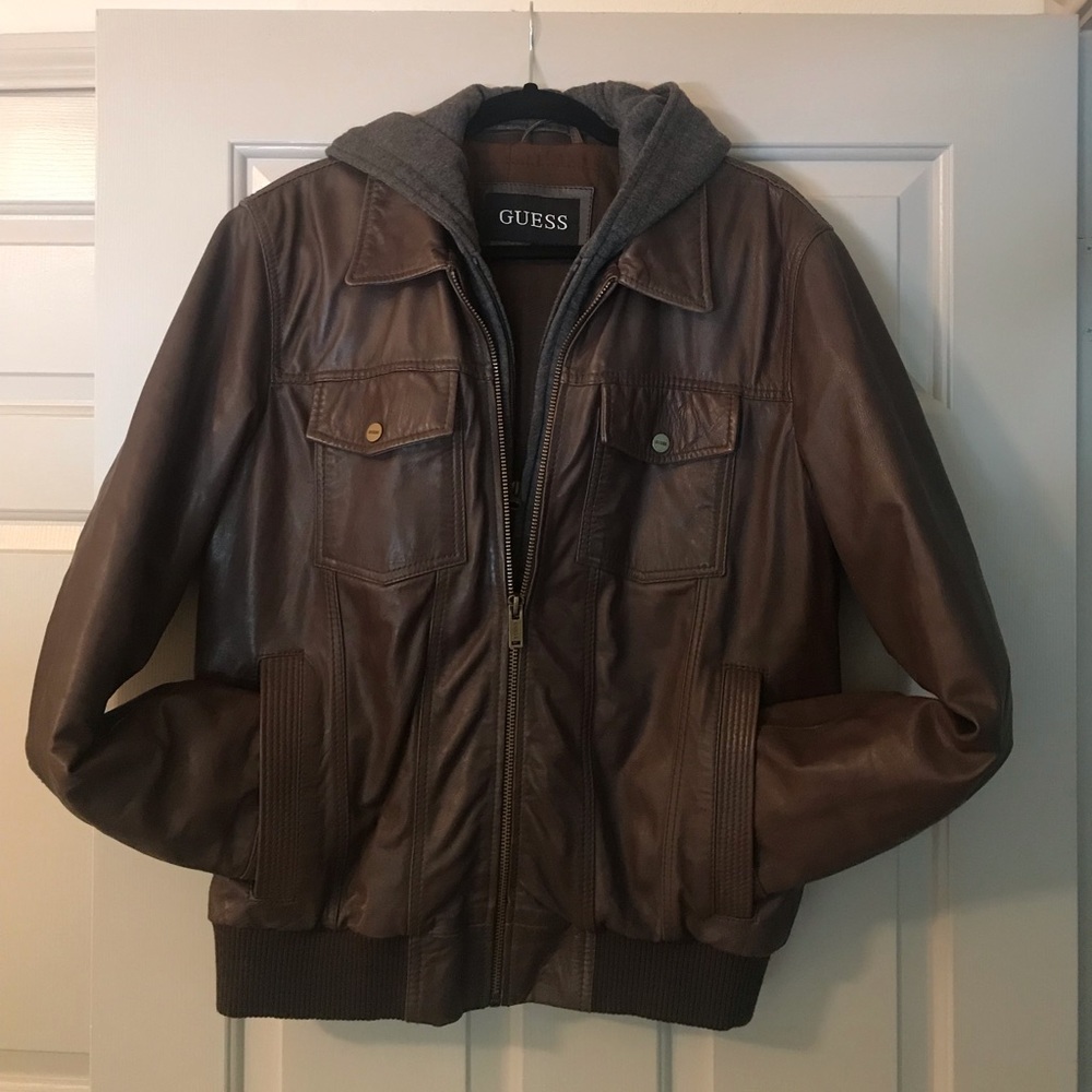 GUESS faux leather jacket